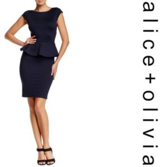 Alice + Olivia Dresses & Skirts - Alice and Olivia peplum dress
